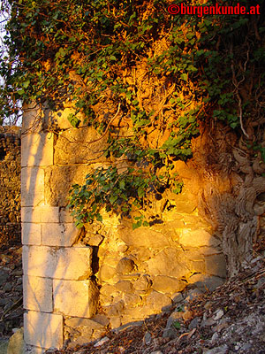 Ruine Scharfeneck bei Mannersdorf am Leithagebirge